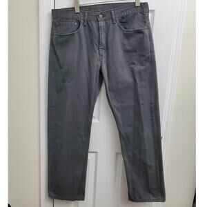 Levi's Jeans 505 Gray Bootcut Wide Leg Blokecore